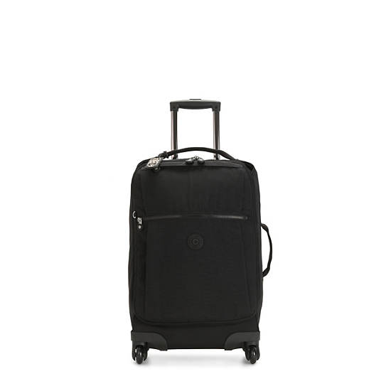 Kipling Darcey Small Carry-On Rolling Resväskor Svarta | SE 1473UZ